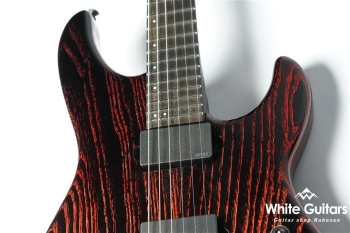 JA-STER Custom - Metallic Red to Yellow on Black Background